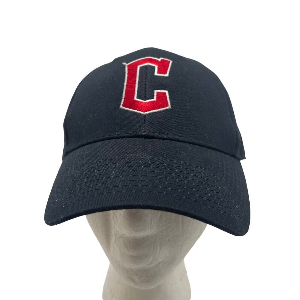 Cleveland Indians Baseball Hat Fan Favorite MLB Adjustable Back Strap "C"